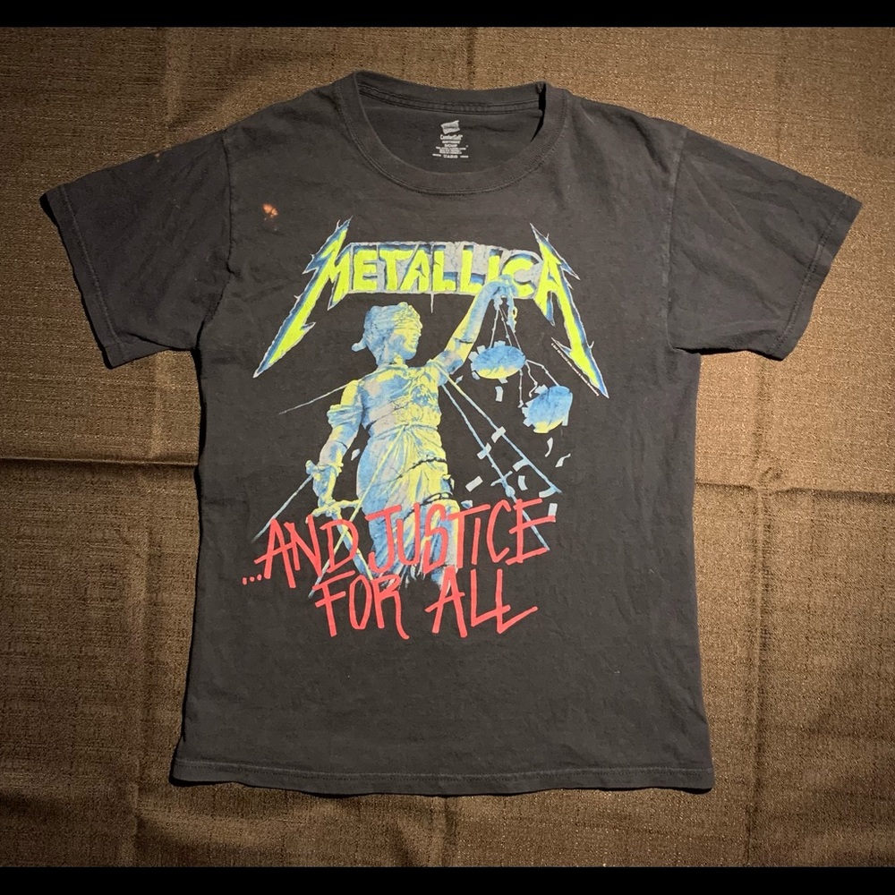 Metallica and Justice For All Tee